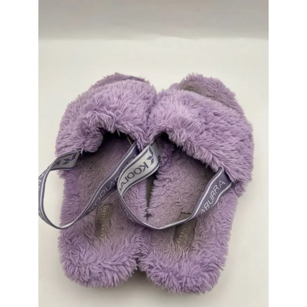 Kookaburra By Ugg Fuzz’n Purple Slippers Kids Size 3